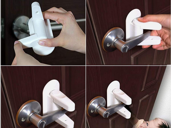 Cerradura de seguridad para manilla de ventana 2 piezas