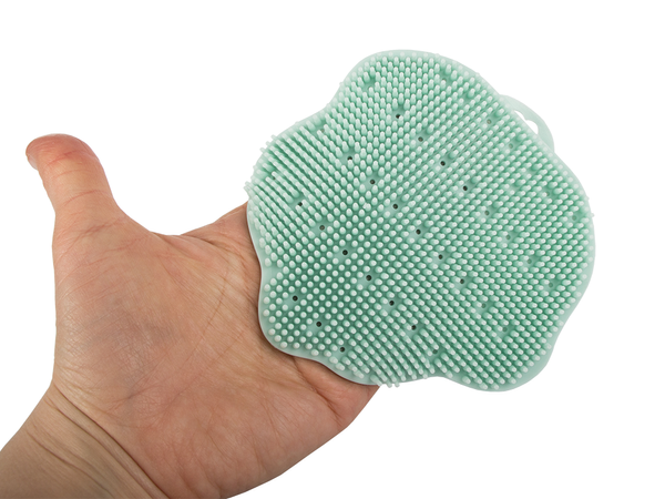 Mosószivacs kefefej és testmasszázs