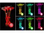 Bazénové světlo podvodní světla 10 vedlo dálkové ovládání rgb ip68 vodotěsné pro bazén
