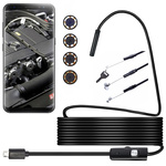 Endoscopio cámara de inspección android pc usb 5m led