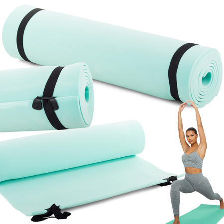 Estera de ejercicios yoga fitness suave gruesa 0,5 cm estera de entrenamiento
