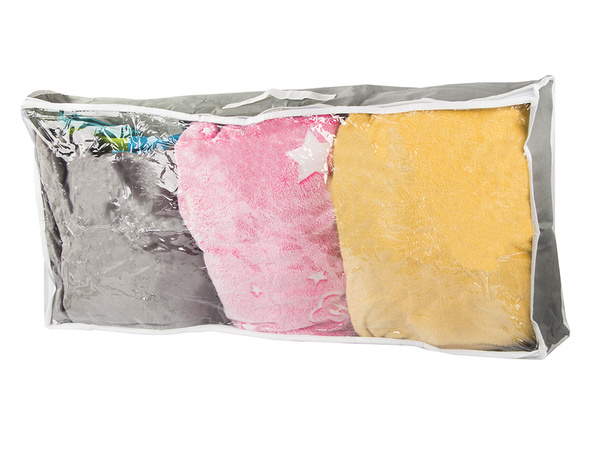 Caja armario organizador cremallera grande para zapatos ropa de cama