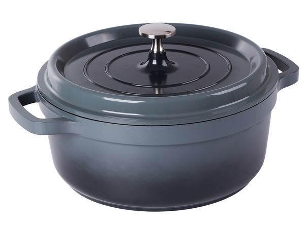 Garnek brytfanna do gotowania pieczenia non stick indukcja gaz pokrywa 4l