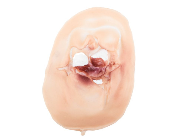 Falošné rany make-up pre halloween maľovať jazvy rany make-up kože