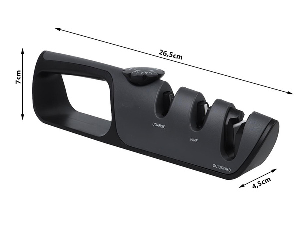 Afilador de cuchillos tijeras de cocina afilado ajuste antideslizante