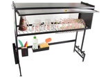 Secador de platos, cubiertos y taleres gran escurridor armario organizador 85 cm