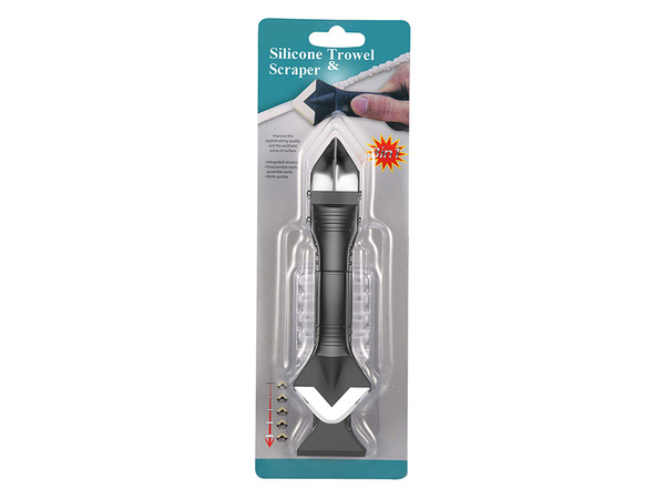 Spatule grattoir pour enlever le silicone et le coulis