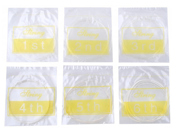 Klassikalise kitarri keeled nailon 6 tk