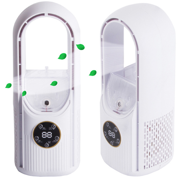 Column fan bladeless quiet standing humidifier