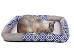 Cama para gatos estera para dormir poste rascador corralito m
