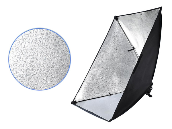 2x 135w lumina soft box lumina kit trepied acasă studio foto bec