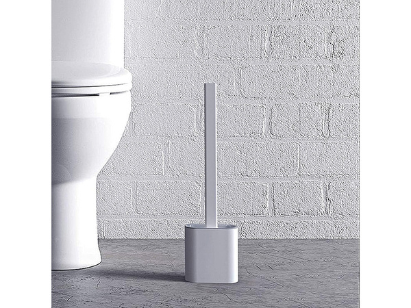 Perie de toaletă din silicon pentru baie bază completă rezistentă la scurgeri