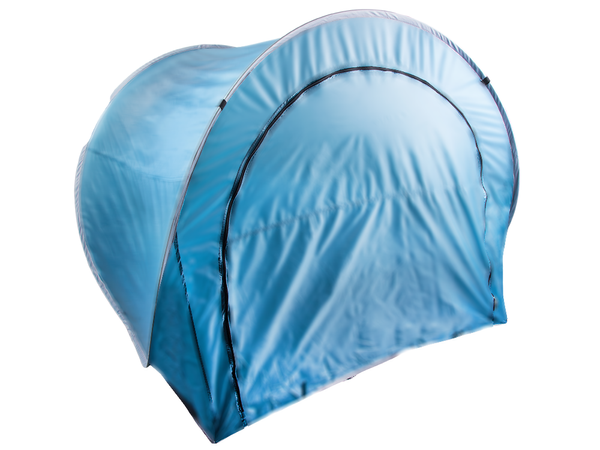 Tente de plage grand modèle verrouillable pliable avec housse anti-uv