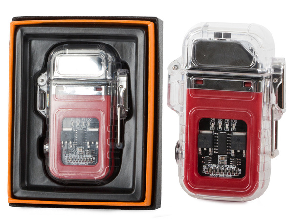 Briquet plasma avec lampe led électrique usb