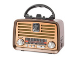 Retro kuchynské mobilné rádio fm am bluetooth usb dobíjacia anténa