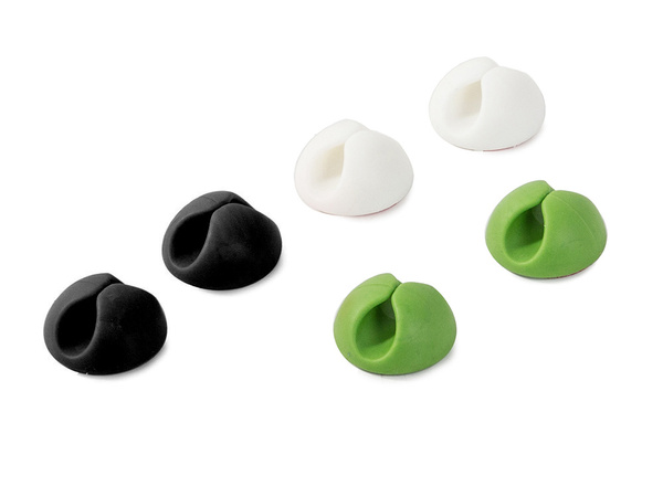 Organizer uchwyt na kable do kabli przewodów 6 szt