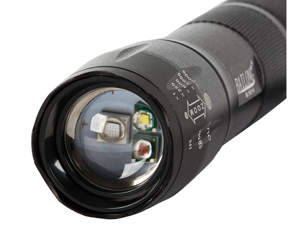 Linterna táctica bailong zoom cree led t6 q3 uv