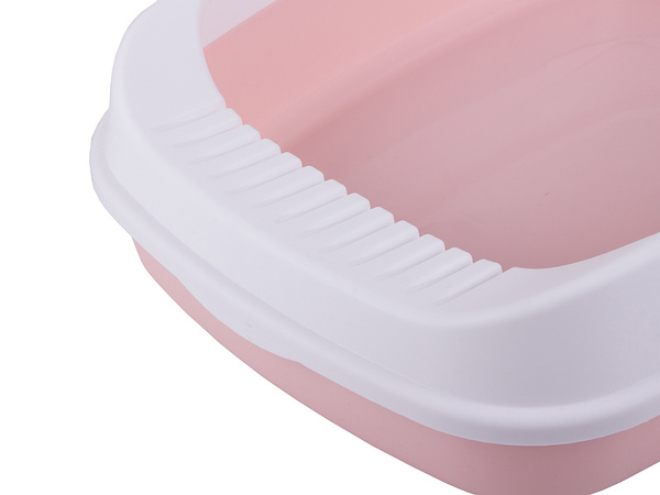 Soldna bac à litière pour chat ouvert avec cadre toilette pour litière + pelle grand