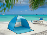 Tente de plage auto pliante protection contre les uv sac familial ensemble