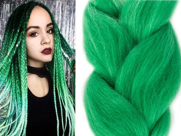Cheveux synthétiques pour tresses ombrées