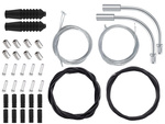 Juego completo de cables manguitos de freno para desviadores manguitos terminales fundas