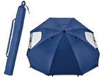 Sombrilla de playa pantalla plegable carpa de jardín 2en1 xxl grande con filtro uv