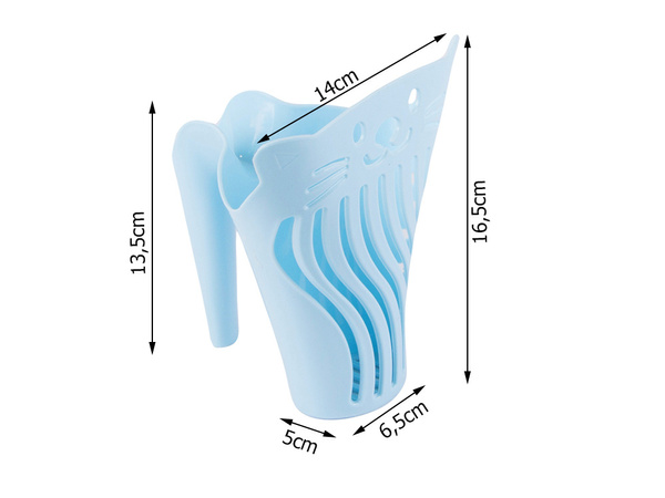 Łopatka do kuwety do żwirku kota duża szufelka