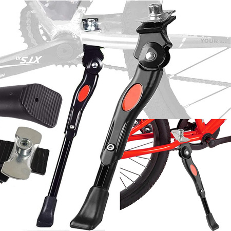 Bicycle stand foot adjustable bicycle foot rear side aluminium