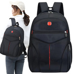 Sac à dos urbain école jeunes sports 15l noir 3 compartiments pour ordinateur portable