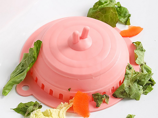 Silicone strainer strainer for shower drain sink