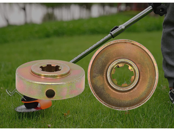 Shims attachment rings for brushcutters blade attachment