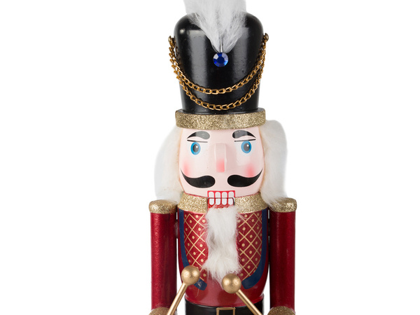 Cascanueces soldado de madera figurita decorativa regalo de navidad