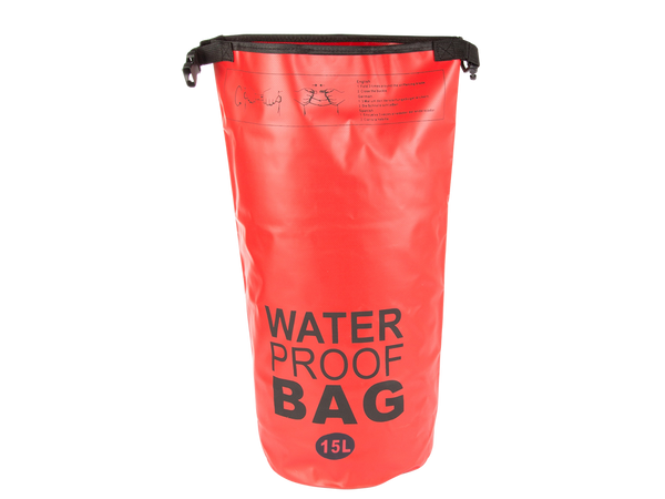 Ūdensnecaurlaidīga soma 15l ūdensnecaurlaidīga soma kajakiem pārgājienu mugursoma