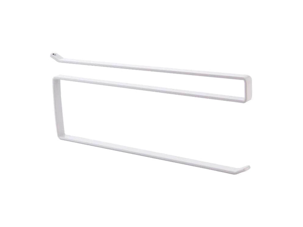 Kitchen paper towel holder slip-on metal loft matt