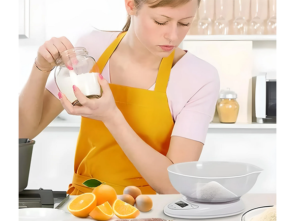 Elektroniskās digitālās kitchen vēsas ar 5 kg lcd dimension beer