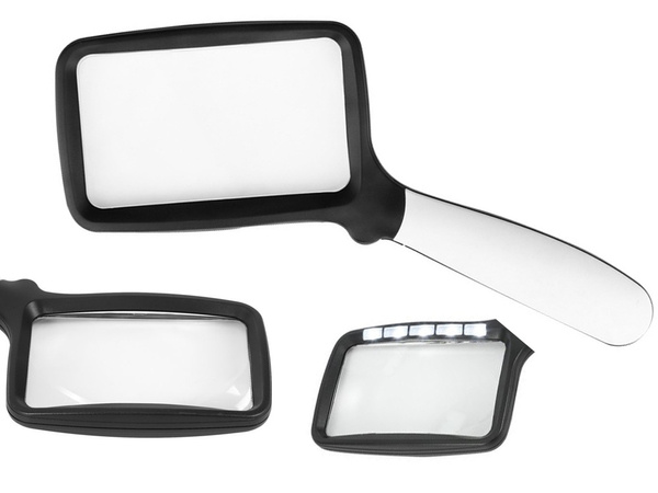 Lupă 3x cu iluminare led