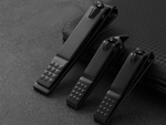 Nagelset maniküre- und pediküre-etui mit 18 teilen