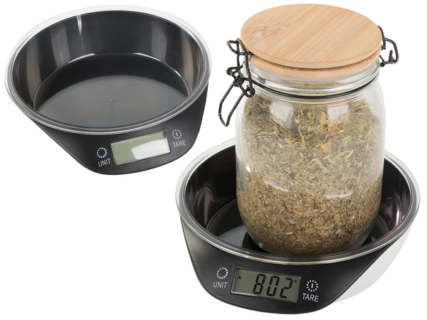 Măsuță de bucătărie electronică cu rezervor detașabil 5kg/1g scală precizată digitală