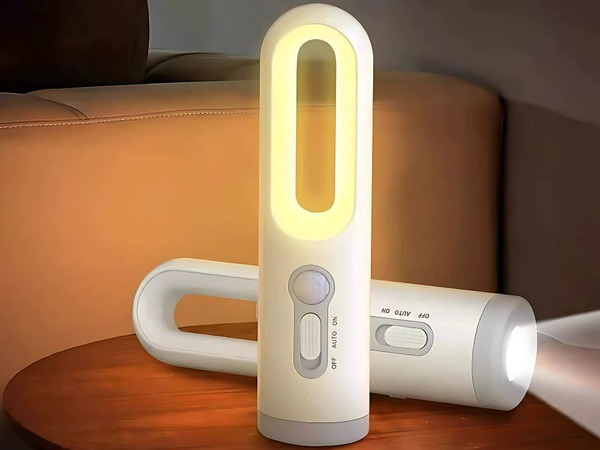 Led-öövalgus liikumisanduriga ja taskulamp funktsiooniga, traadita, usb-laadimisega