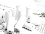 Thermal paper for mini self-adhesive printer 55 mm 5 rolls quick printing
