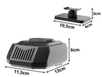 Calentador de coche farelka calefactor 200 w 12 v calentamiento rápido