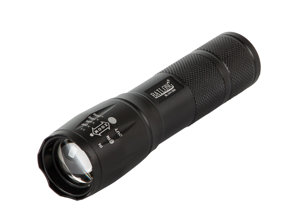 Taktische taschenlampe bailong zoom cree led q3 uv test