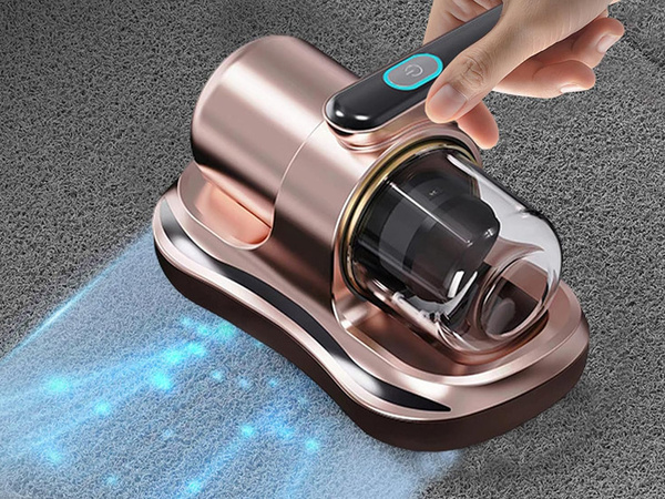 Rankinis dulkių erkių siurblys be maišelio filtras alergiškiems žmonėms uv lempa