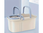 Rotary mop 360 spin turbo bucket set microfibre pad