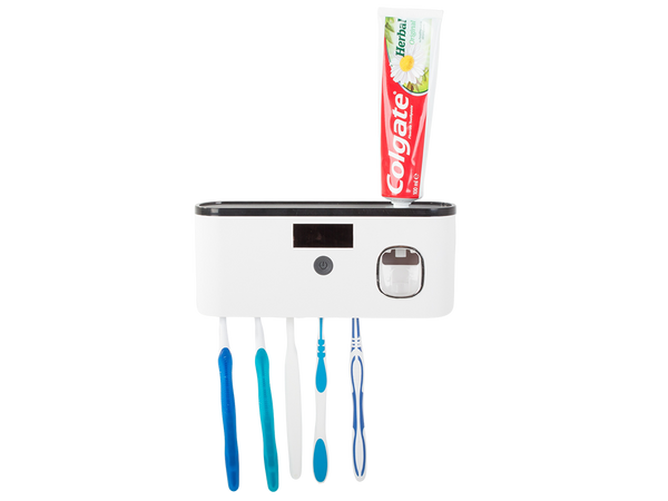 Cintre stérilisateur uv pour distributeur de brosses à dents