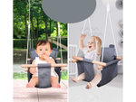 Baby swing wooden bucket swing soft material rocker