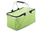 Thermal folding picnic basket insulating shopping basket