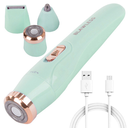 Женский депилятор для тела nine skins twins brards trimmer 3in1 for women