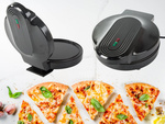 Elektrischer pizzaofen 1000w antihaftbeschichtung schnelles backen