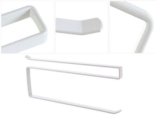 Kitchen paper towel holder slip-on metal loft matt